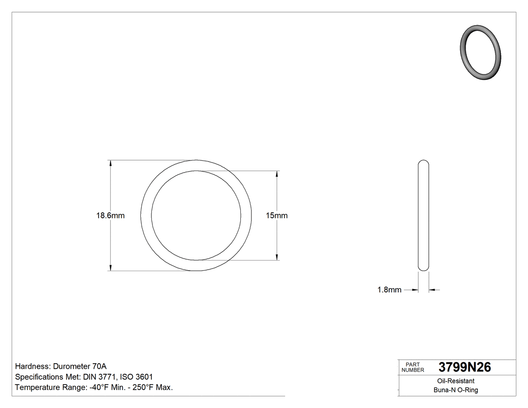 Technical drawing - 3799N26